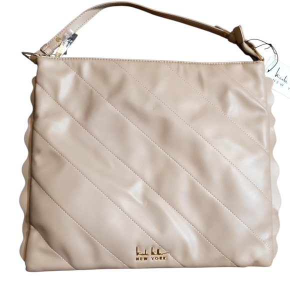 Nicole Miller Tan Shoulder Bag - Picture 2 of 6